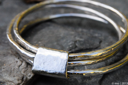 SILVER WRAP BANGLE