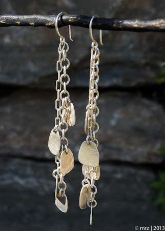 SILVER GYPSY EARRINGS 