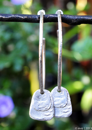 LARGE SILVER HOOPS